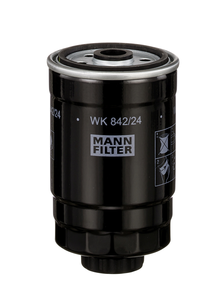 Fuel filter - WK 842/24 MANN-FILTER