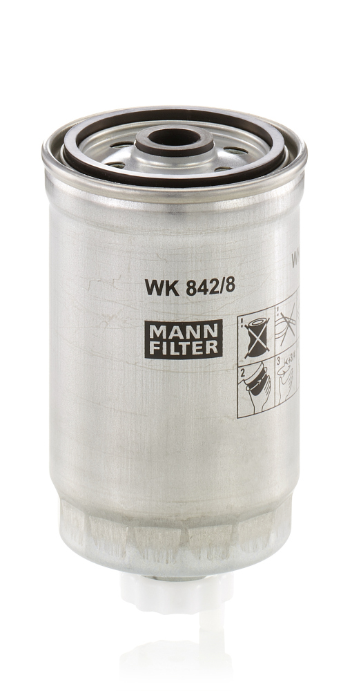 Fuel filter - WK 842/8 MANN-FILTER