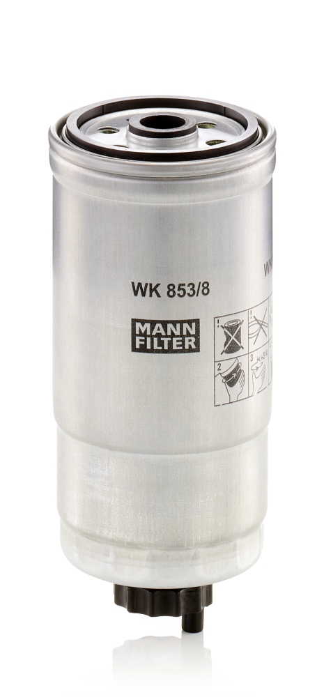 Fuel filter - WK 853/8 MANN-FILTER