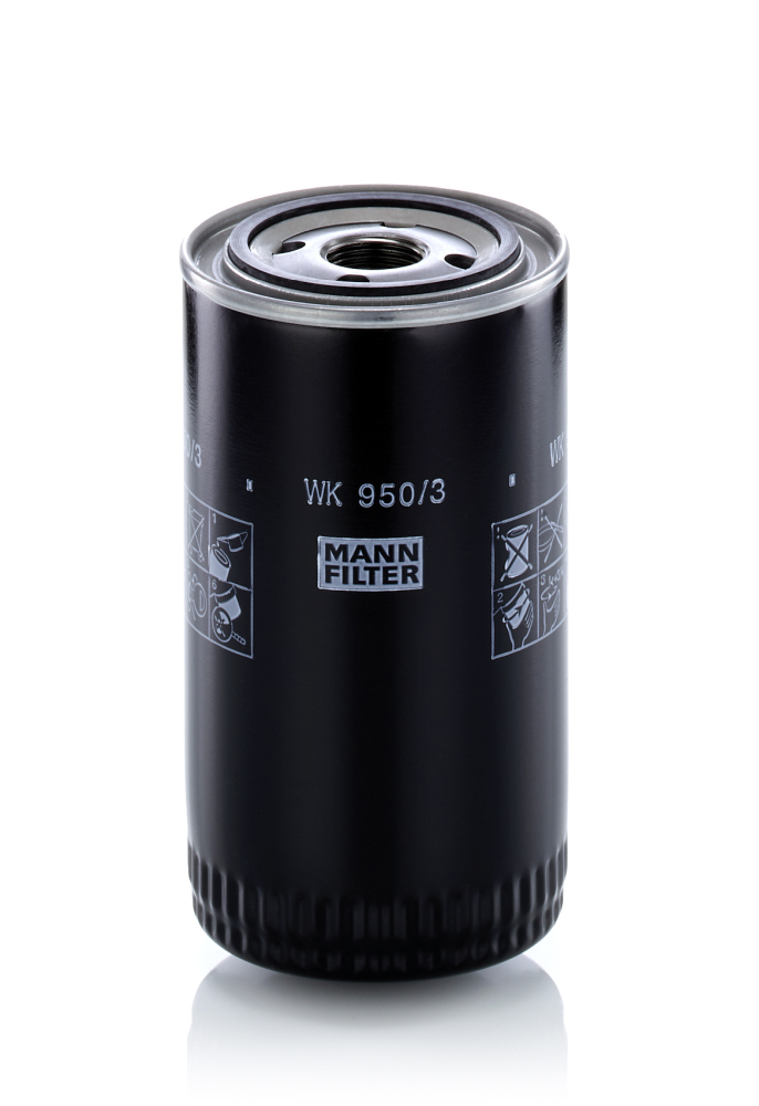 kuro filtras - WK 950/3 MANN-FILTER