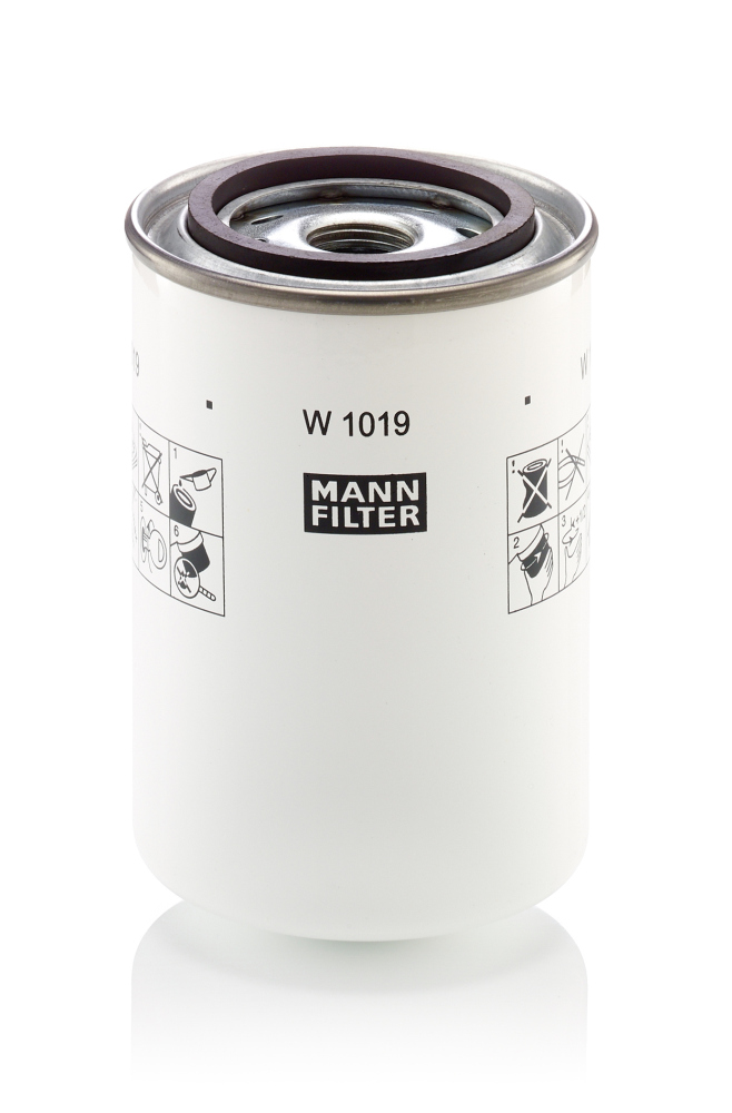 Filtro, Sistema idraulico di lavoro - W 1019 MANN-FILTER