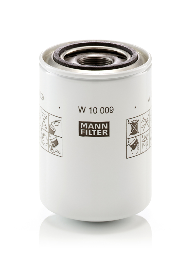 Filtro, Sistema idraulico di lavoro - W 10 009 MANN-FILTER