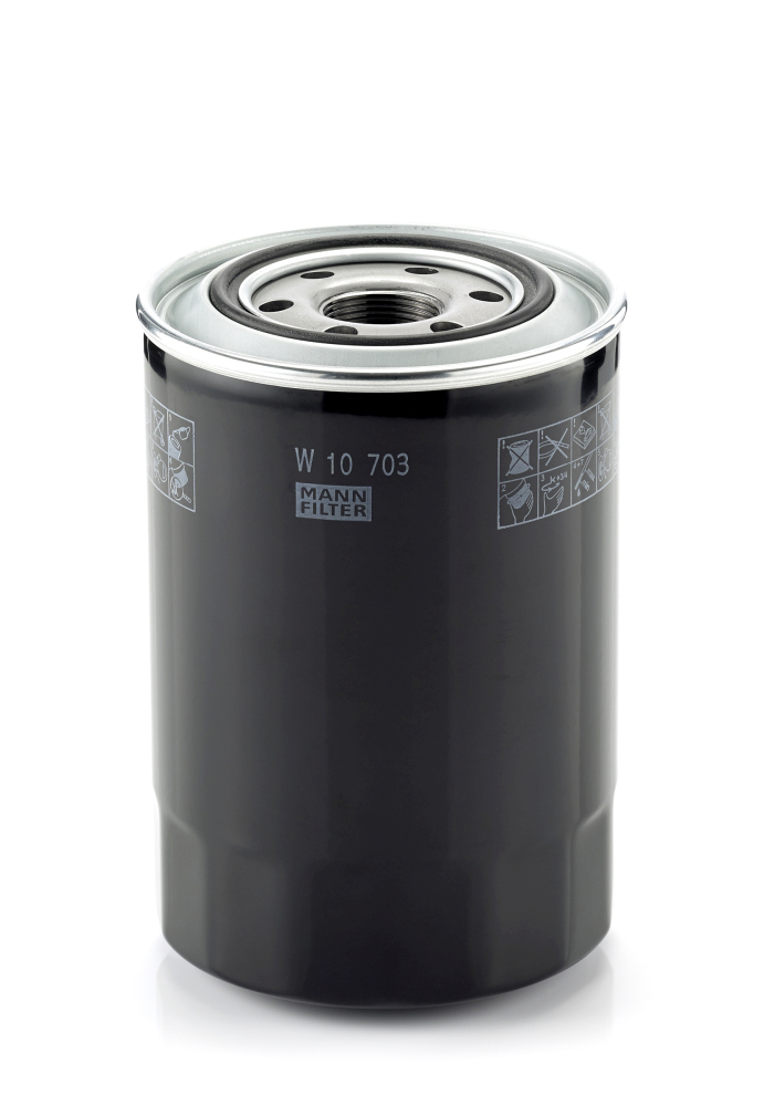 Filtro olio - W 10 703 MANN-FILTER