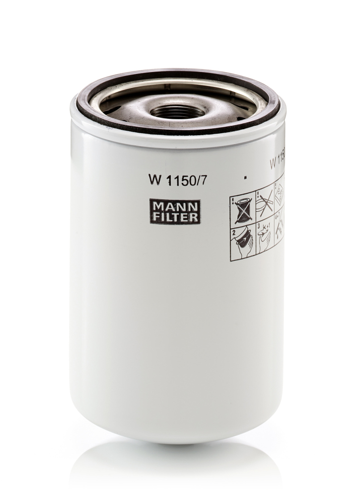 Filtro olio - W 1150/7 MANN-FILTER