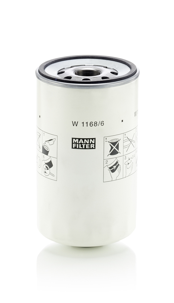 Filtro olio - W 1168/6 MANN-FILTER