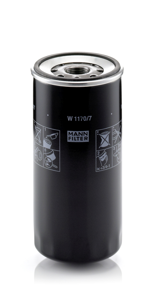 Filtro olio - W 1170/7 MANN-FILTER