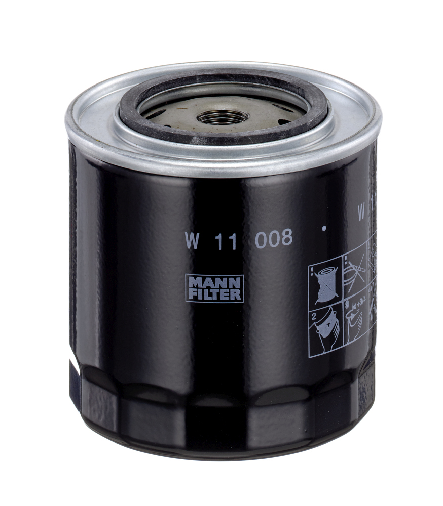 alyvos filtras - W 11 008 MANN-FILTER