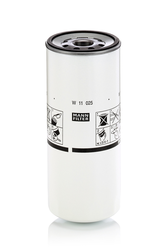 Oil Filter - W 11 025 MANN-FILTER