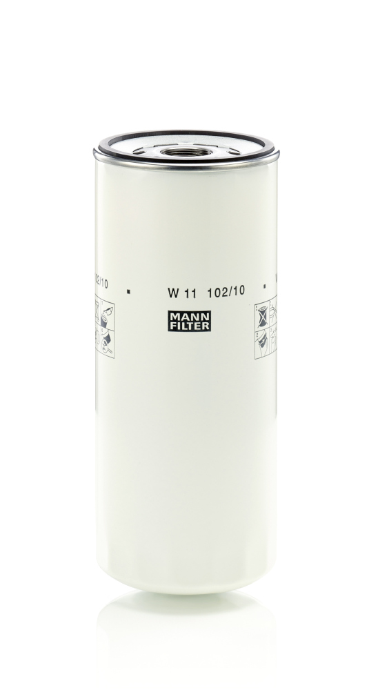 Filtro olio - W 11 102/10 MANN-FILTER
