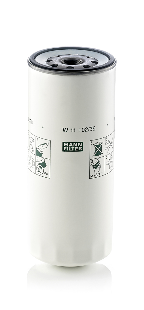 Oil Filter - W 11 102/36 MANN-FILTER