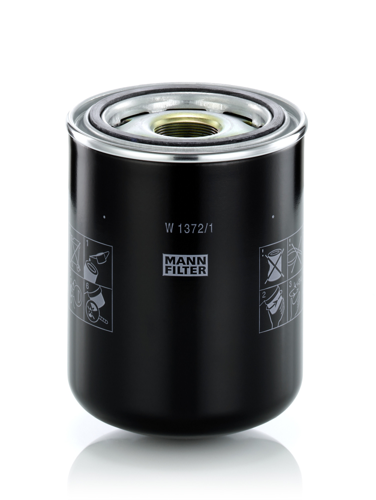 filtras, hidraulinė sistema - W 1372/1 MANN-FILTER