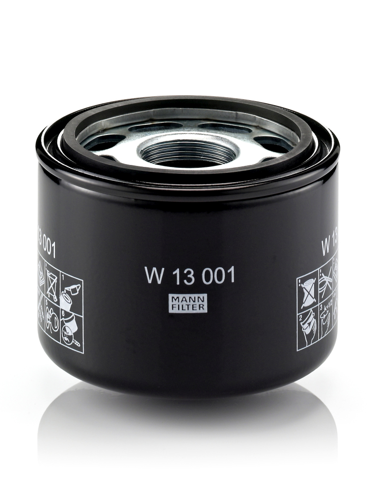 Filter, operating hydraulics - W 13 001 MANN-FILTER