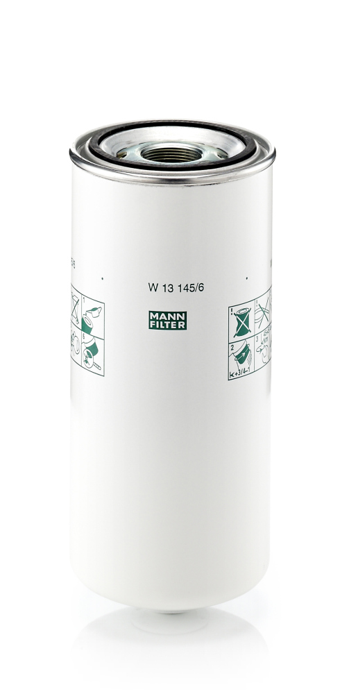 alyvos filtras - W 13 145/6 MANN-FILTER