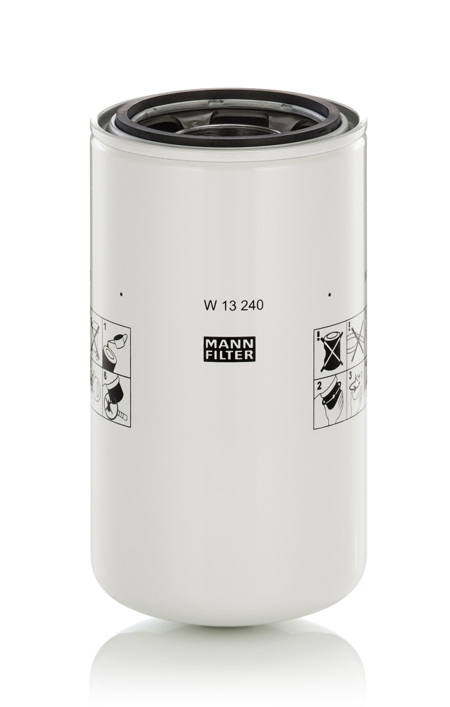 Filter, operating hydraulics - W 13 240 MANN-FILTER