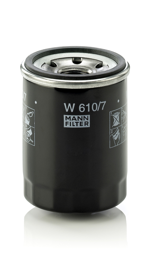 Filtro olio - W 610/7 MANN-FILTER