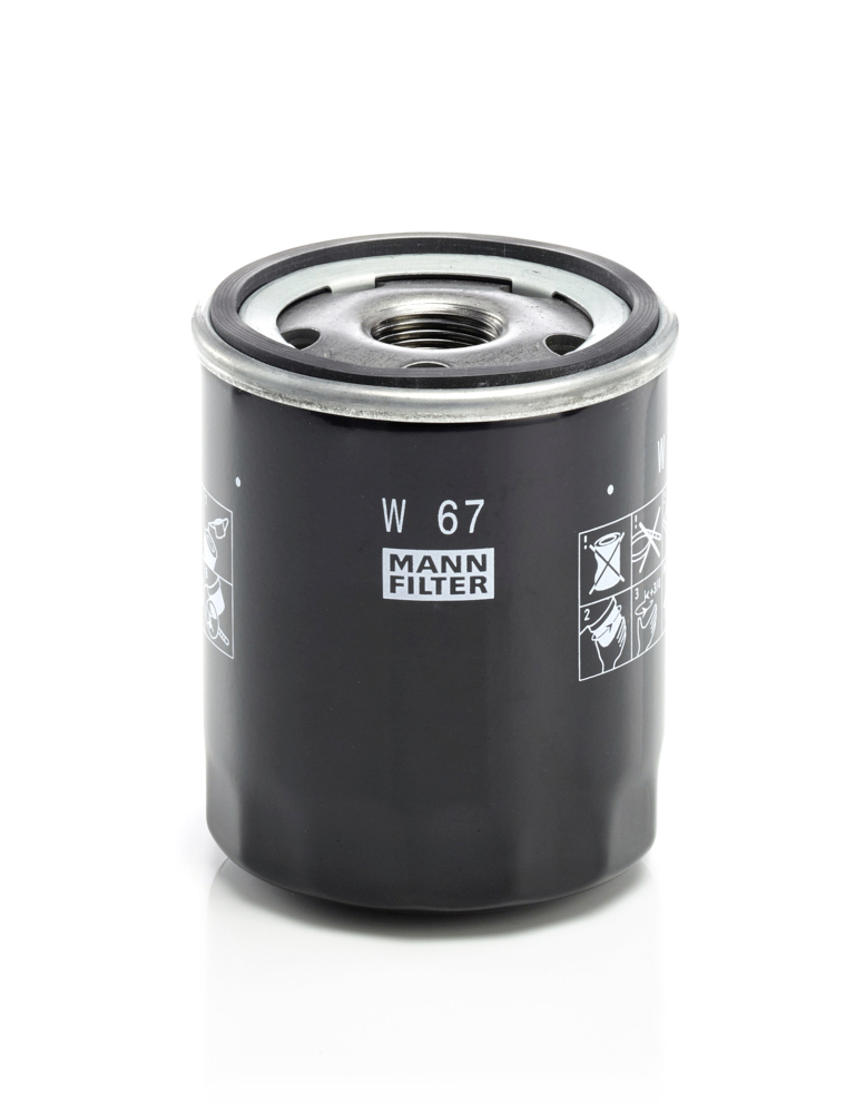 alyvos filtras - W 67 MANN-FILTER