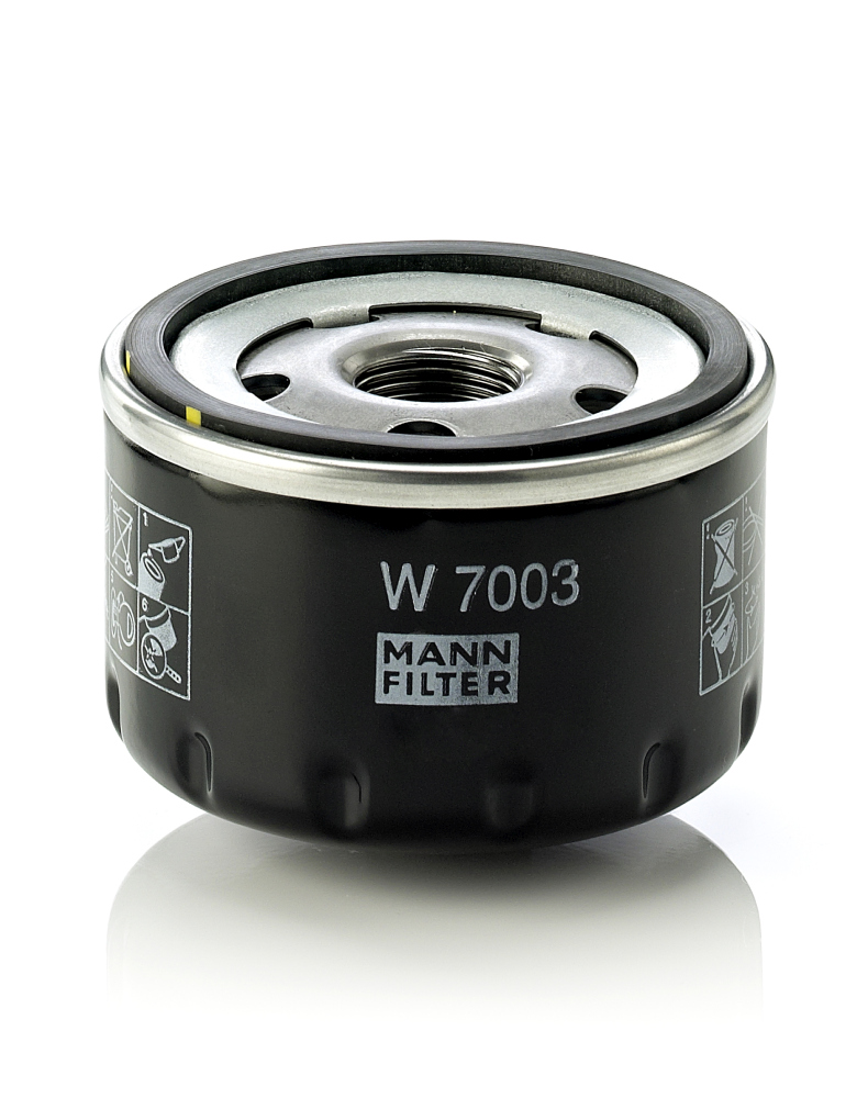 alyvos filtras - W 7003 MANN-FILTER