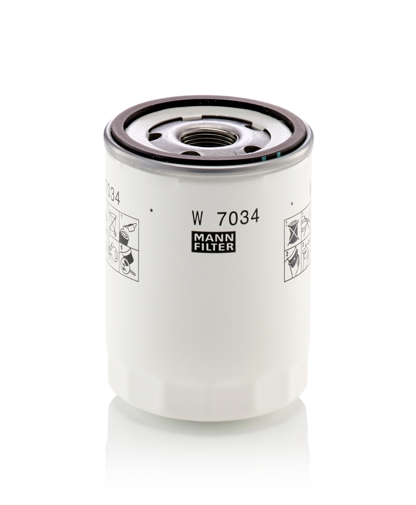Filtro olio - W 7034 MANN-FILTER