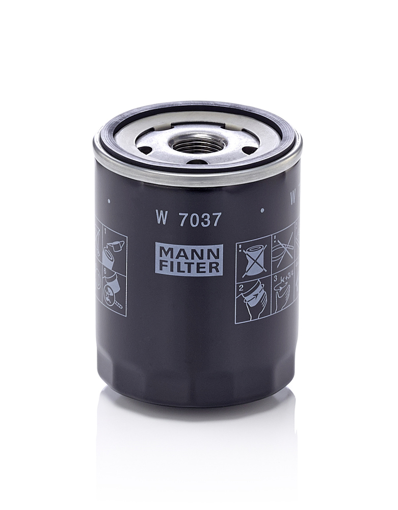 Oil Filter - W 7037 MANN-FILTER