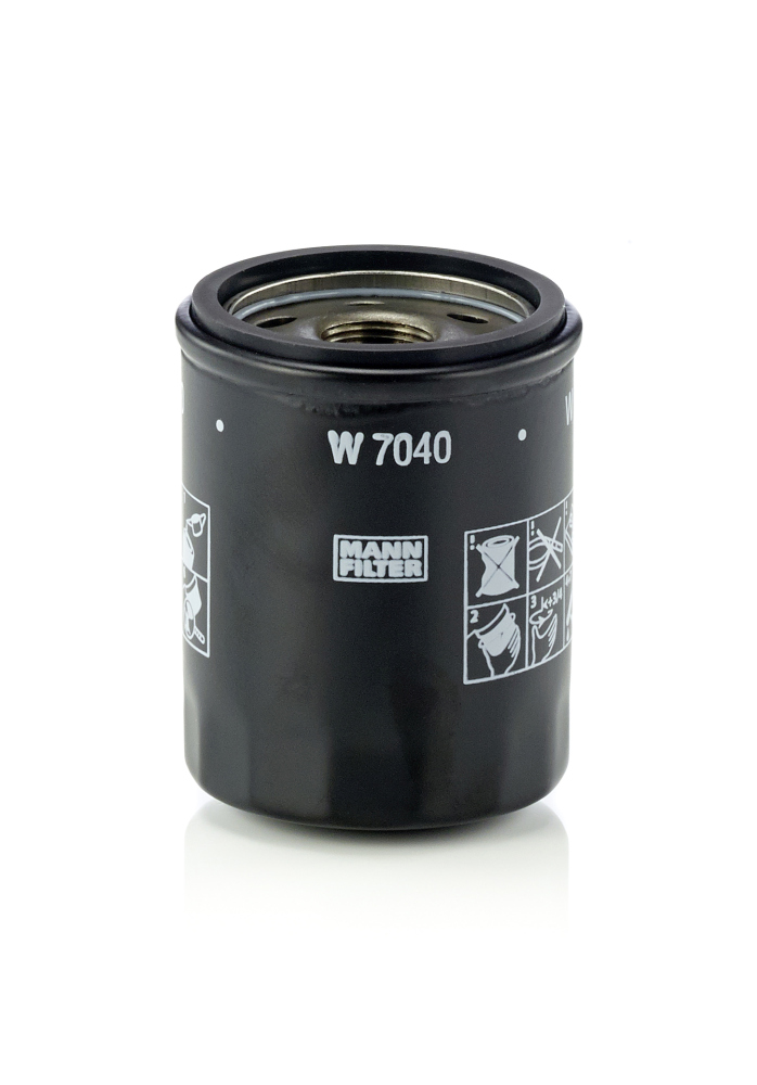 Oil Filter - W 7040 MANN-FILTER