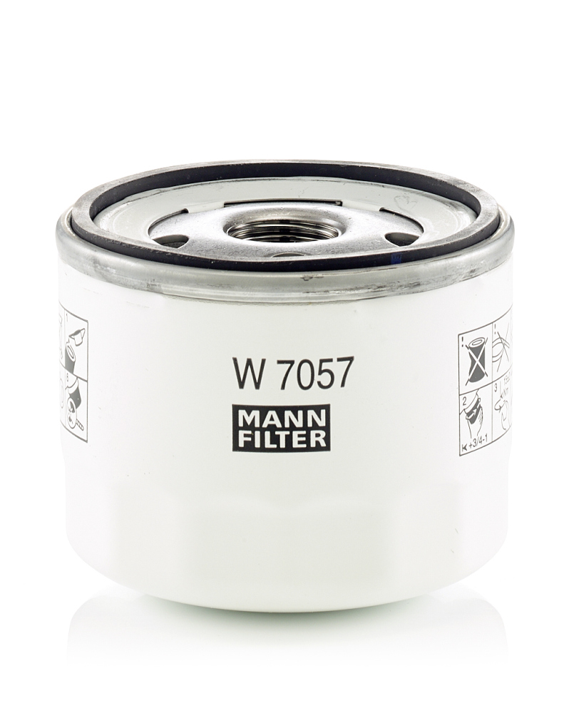 Filtro olio - W 7057 MANN-FILTER