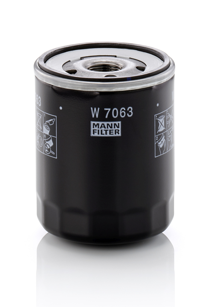 Filtro olio - W 7063 MANN-FILTER
