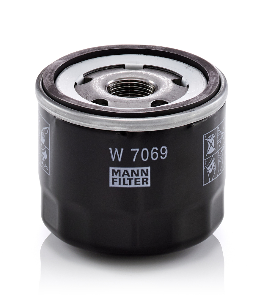 Oil Filter - W 7069 MANN-FILTER