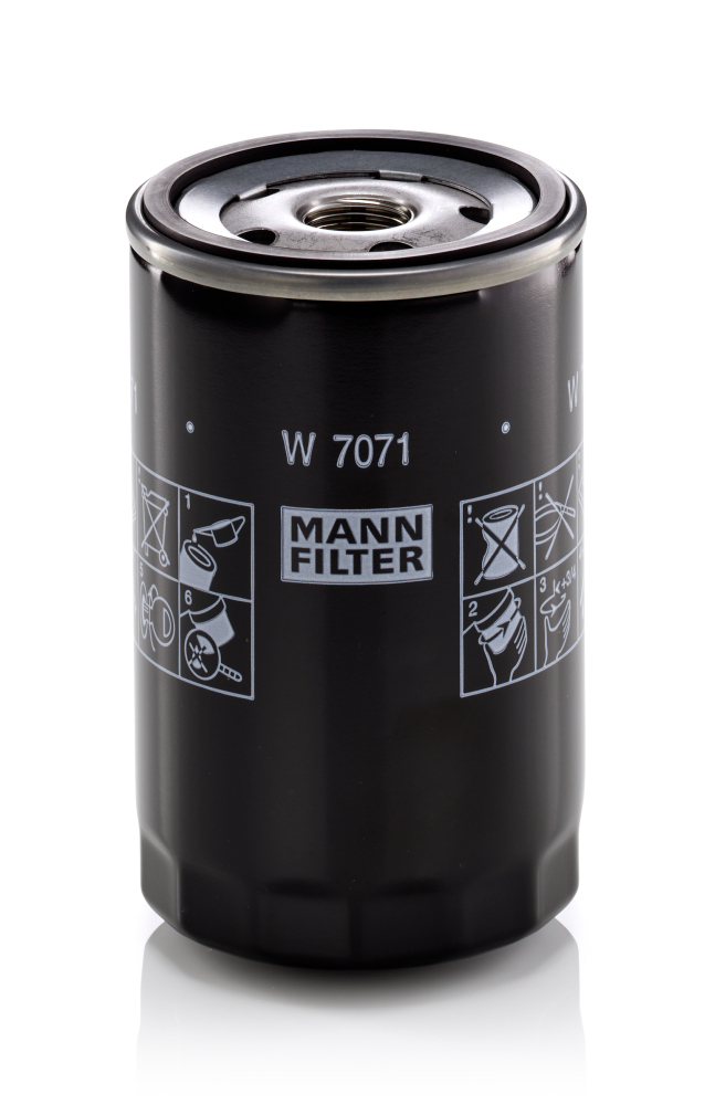 Oil Filter, transmission (eAxle) - W 7071 MANN-FILTER