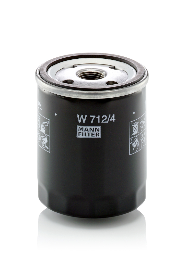Oil Filter - W 712/4 MANN-FILTER