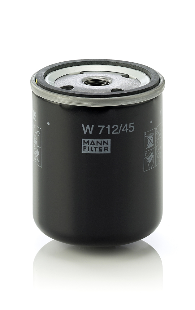 Hydraulic Filter, automatic transmission - W 712/45 MANN-FILTER