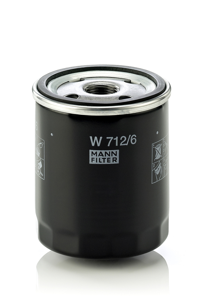 Ölfilter - W 712/6 MANN-FILTER