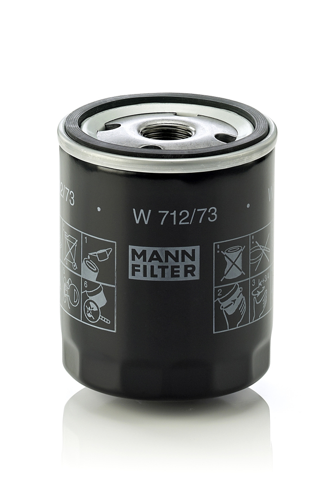 Filtro olio - W 712/73 MANN-FILTER