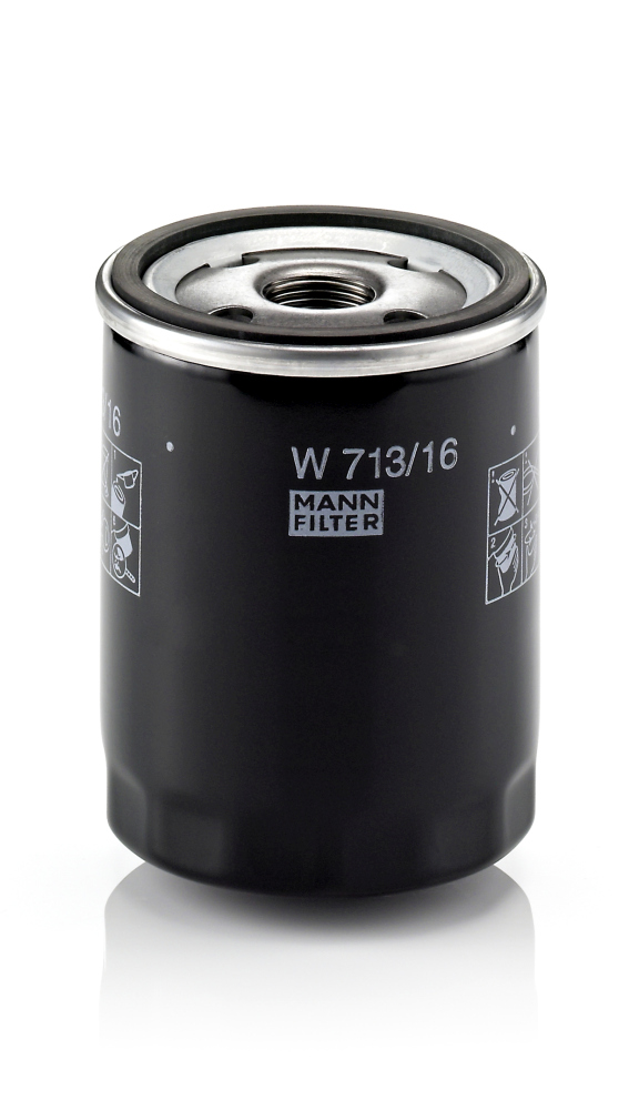 Filtro olio - W 713/16 MANN-FILTER