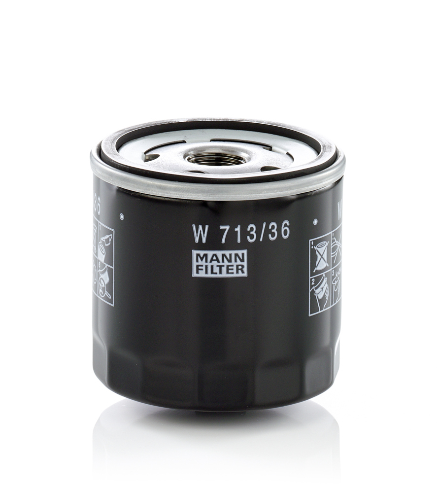Oil Filter - W 713/36 MANN-FILTER