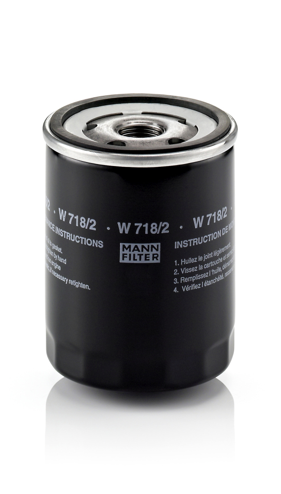 Oil Filter - W 718/2 MANN-FILTER