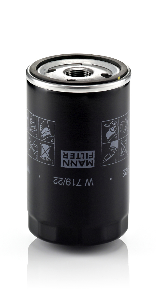 Filtro olio - W 719/22 MANN-FILTER