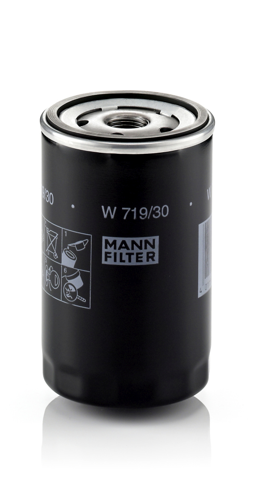 alyvos filtras - W 719/30 MANN-FILTER