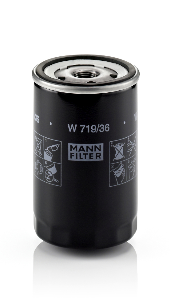 Oil Filter - W 719/36 MANN-FILTER
