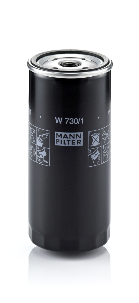 Filtro olio - W 730/1 MANN-FILTER