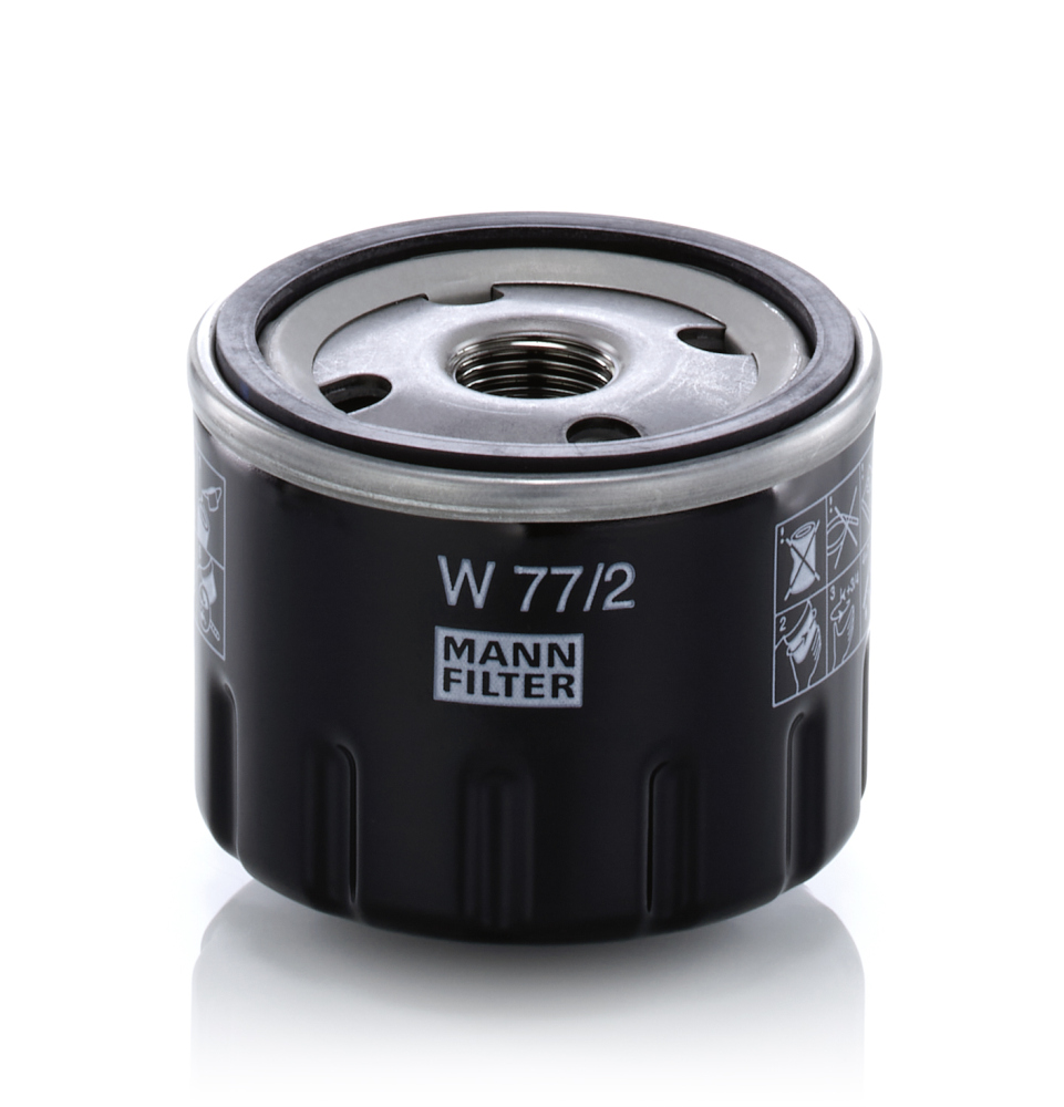 Oil Filter - W 77/2 MANN-FILTER