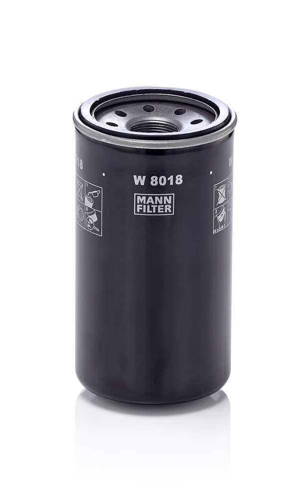 Filtro olio - W 8018 MANN-FILTER
