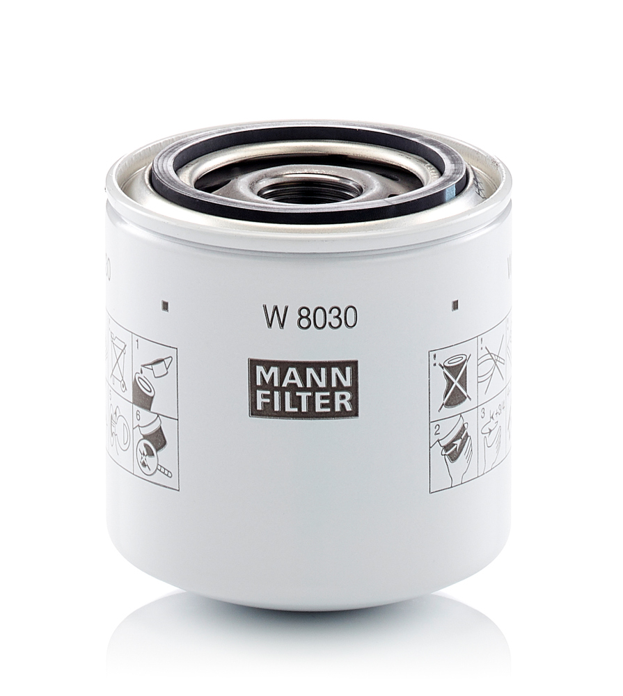 Oil Filter - W 8030 MANN-FILTER
