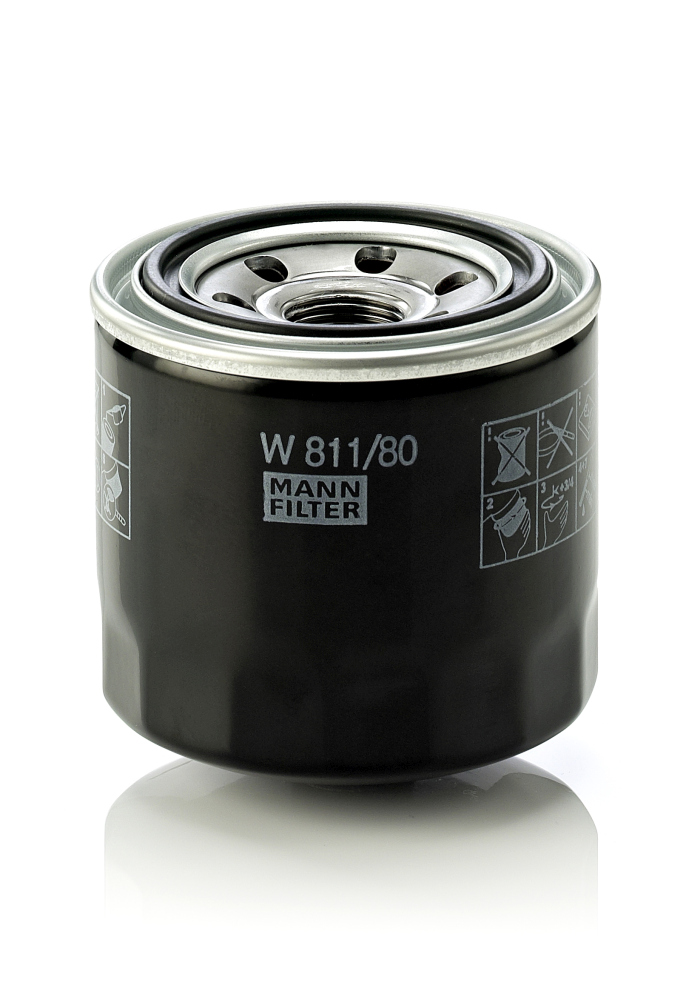Масляный фильтр - W 811/80 MANN-FILTER