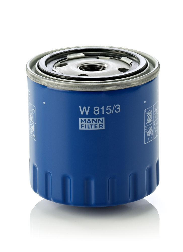 alyvos filtras - W 815/3 MANN-FILTER