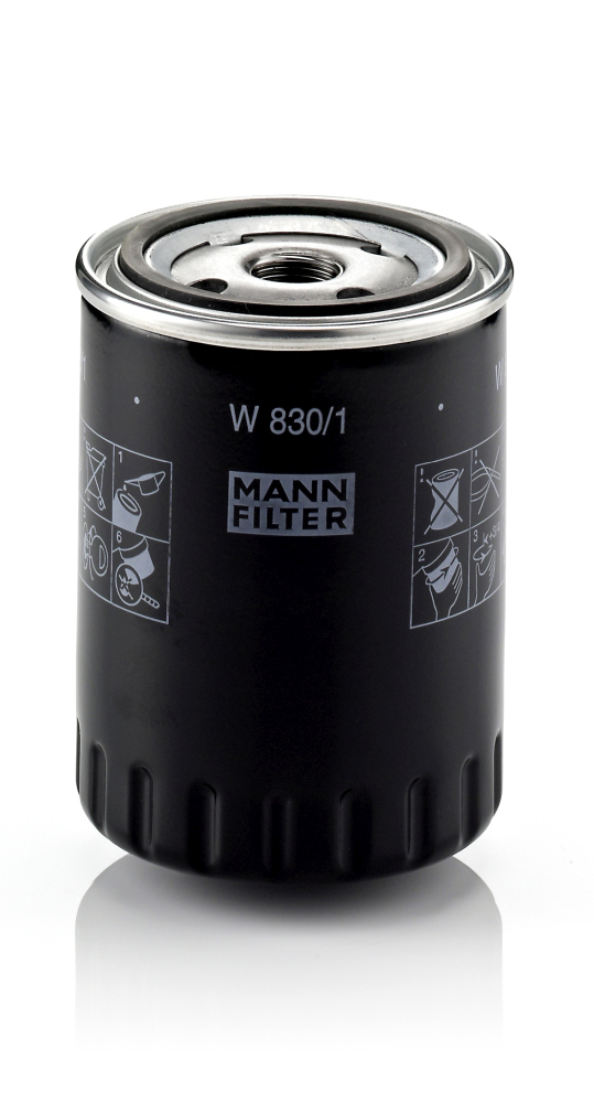 alyvos filtras - W 830/1 MANN-FILTER