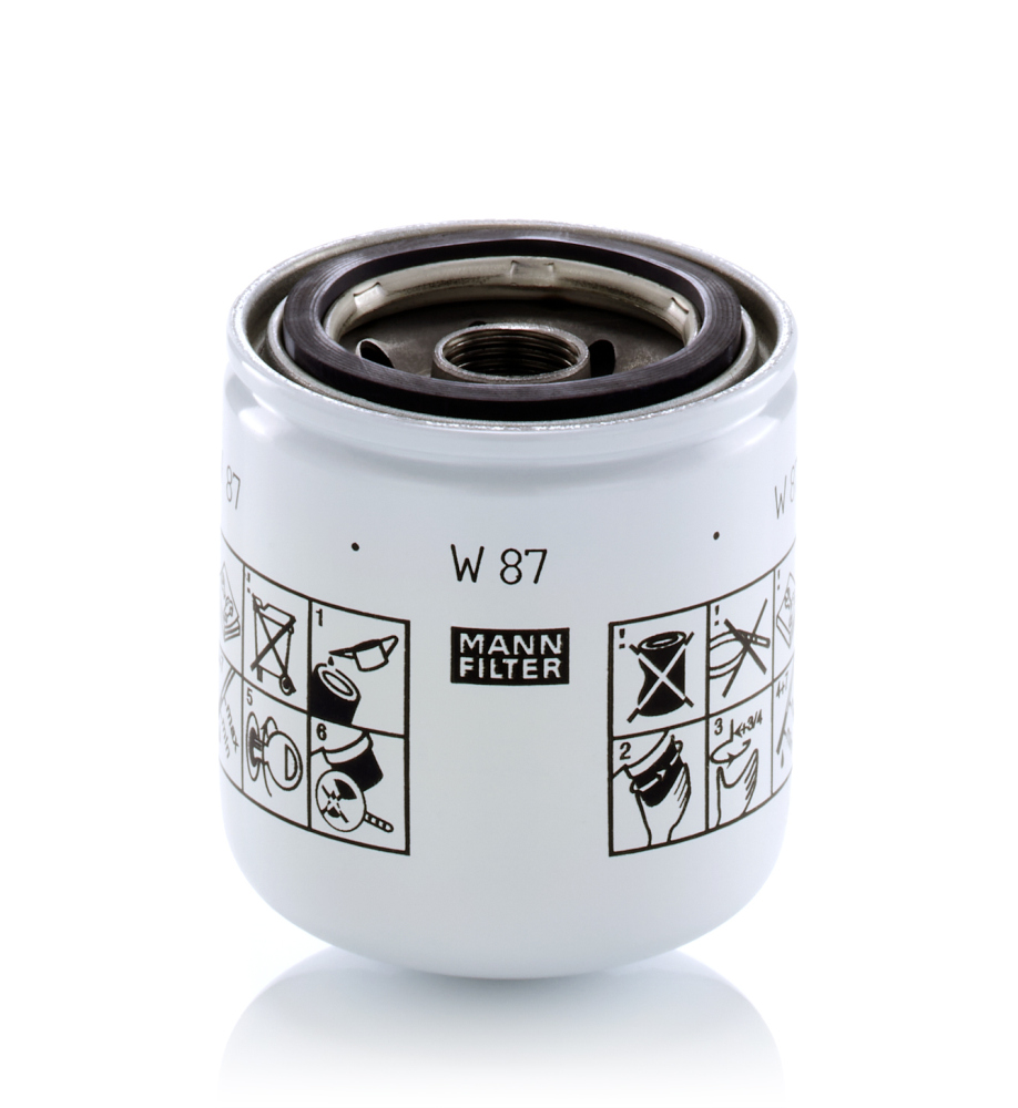 Filtro olio - W 87 MANN-FILTER