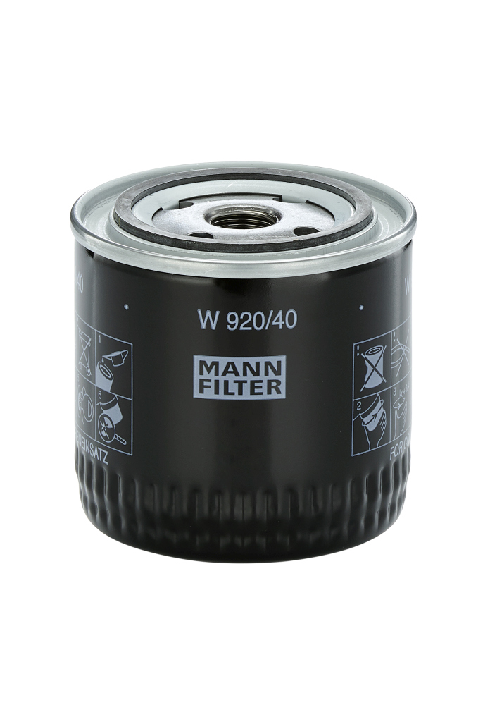 Filter, operating hydraulics - W 920/40 MANN-FILTER