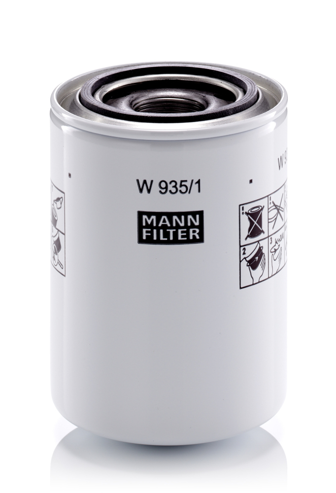 Filtro, Sistema idraulico di lavoro - W 935/1 MANN-FILTER