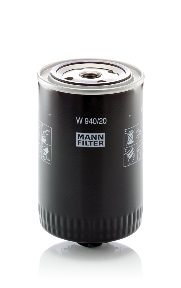 Oil Filter - W 940/20 MANN-FILTER
