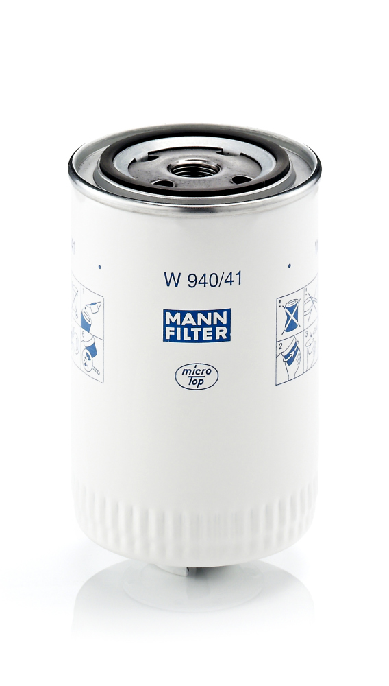 filtras, hidraulinė sistema - W 940/41 MANN-FILTER